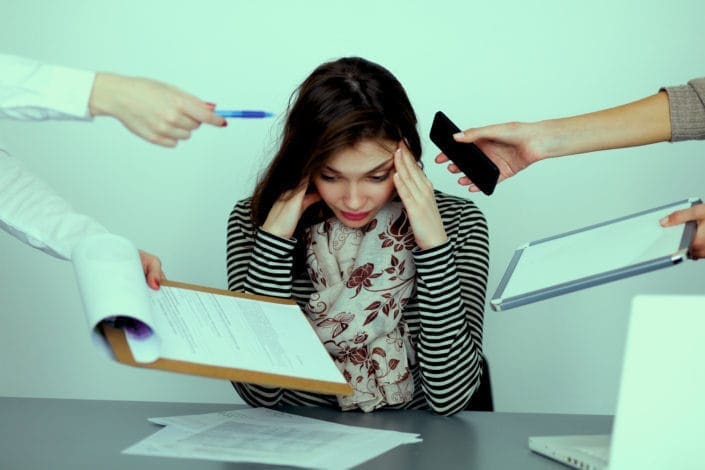 استرس یکی از دلایل کاهش وزن ناگهانی 