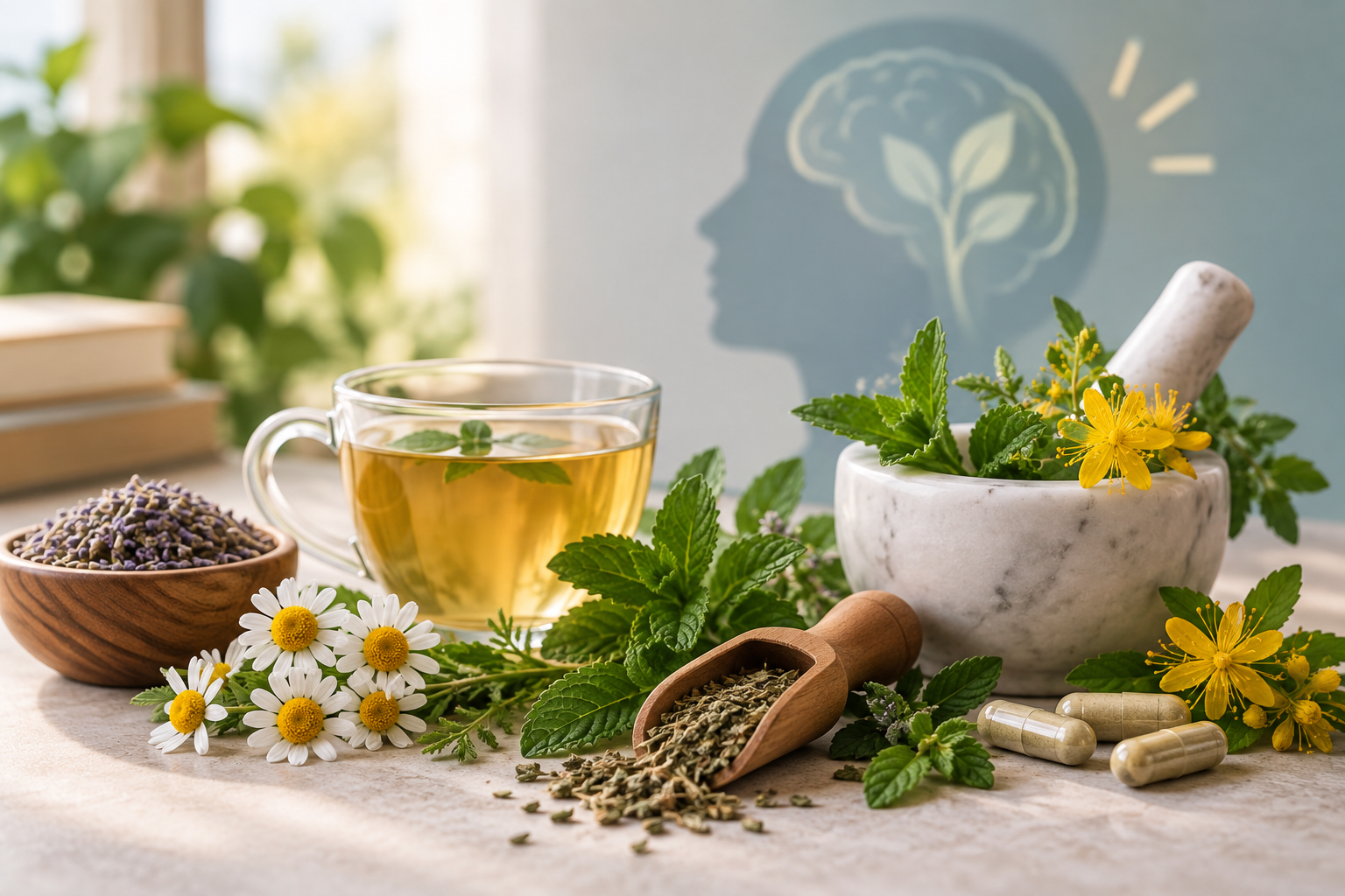 داروی گیاهی برای درمان افسردگی