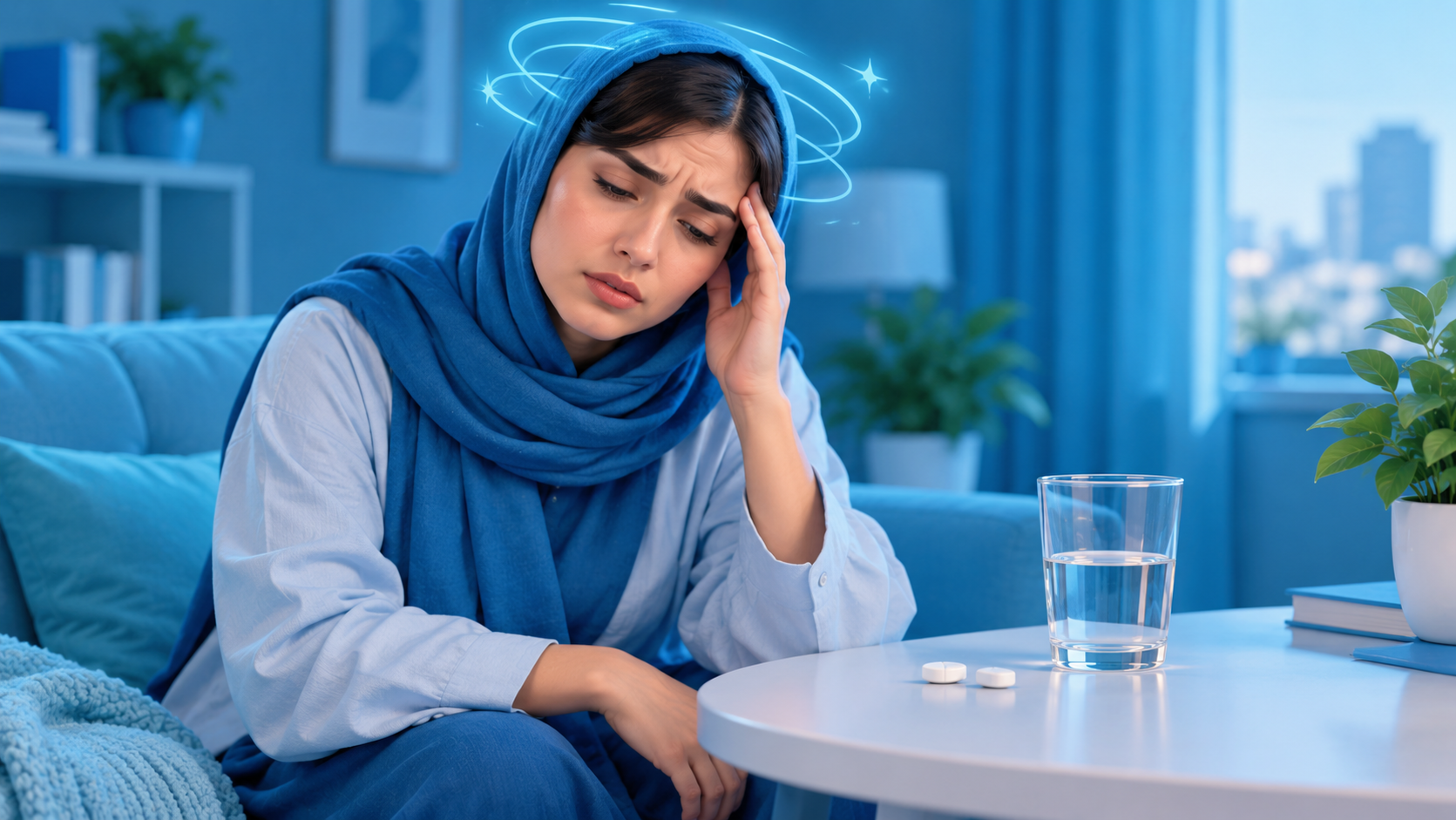 سرگیجه؛ یکی از عوارض مصرف داروهای خواب آور