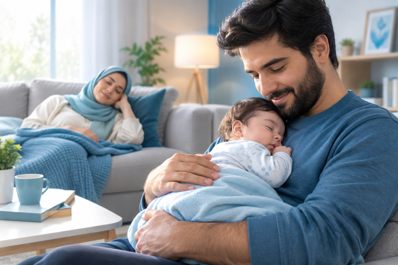 اهمیت حمایت خانواده از مادر پس از زایمان در پیشگیری از افسردگی